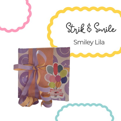 Strik & Smile - Smiley Lila