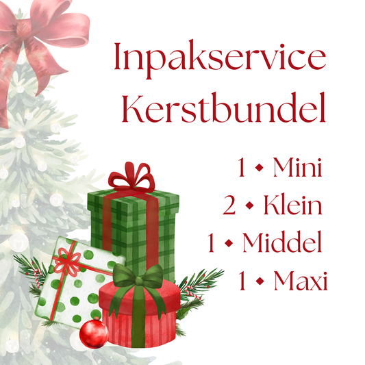 Inpakservice - Kerstbundel