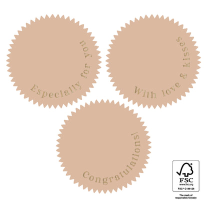 Sticker Nude - Goud