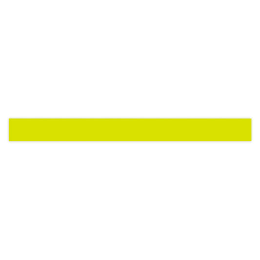 Paporlene lint Fluo citroen geel - 15m